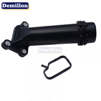 11127810707 Demillon Auto Parts CoolingSystems Thermostat Liquide De Refroidissement Connecter Bride Pour BMW E90 E91 E92 E93 E84 E71 X1 X3 X4 X5
