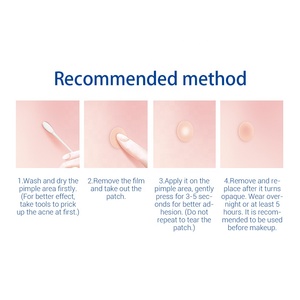 Lanbena thoáng khí mụn vá Blemish mụn Remover Công cụ cho khuôn mặt ống chân trán tự nhiên mụn các bản vá lỗi - Product Image 6