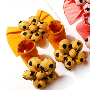 ชุดแถบคาดศีรษะและถุงเท้าเด็กแบบยืดหยุ่นใหม่ชุดผ้าคาดศีรษะและถุงเท้าสำหรับเด็กปกป้องจุดที่อ่อนนุ่มชุดเด็ก2ชิ้น - Product Image 2