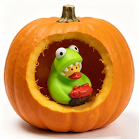 Canards en caoutchouc sur le thème d'Halloween - Jouets promotionnels personnalisés en caoutchouc souple multicolores
