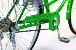 Vélo de ville classique rétro pour femmes, 24 <span class=keywords><strong>pouces</strong></span>, vitesse unique, fourche en alliage d'aluminium personnalisée, vélo princesse - Product Image 2