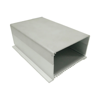 Carcasa de Aluminio Anodizado Personalizada OEM, Extrusión de Aluminio, Mecanizado CNC de Precisión, Fuente de Alimentación, Batería de Litio, Amplificador para Automóvil