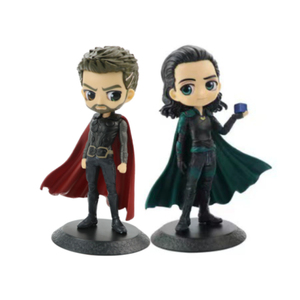 Tiktok vente chaude Animation dérivés Action Figure Spider-man Capitaines Amérique <span class=keywords><strong>Anime</strong></span> Avengering <span class=keywords><strong>Anime</strong></span> Figure Set - Product Image 1