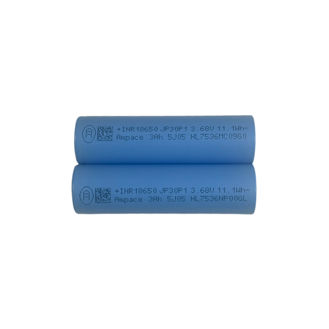 Genuine Ampace INR18650 JP30P1 3.6V 3000mAh Li Ion Battery for Power Banks Flashlights Small Appliances