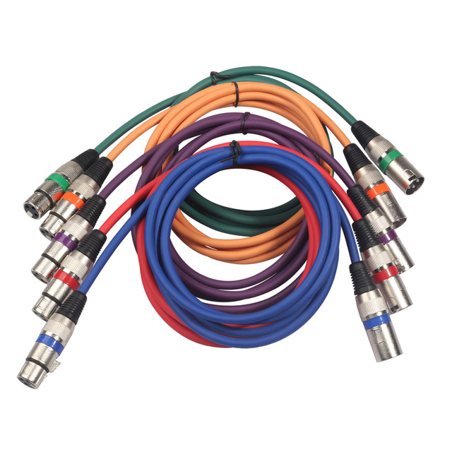 Customization Factory Direct XLR Cable Female to XLR Male 3-pin Audio Cabel Xlr Microphone Cable for Speaker 1m 30m