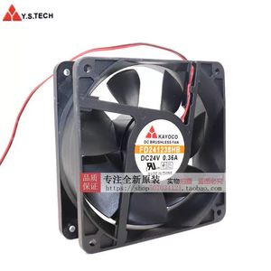 Ventilador sin Escobillas KAYOCO DC FD241238HB 24V 0.36A 12038RPM, Ventilador de Refrigeración con Inversor - Product Image 5
