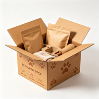 Robuste Wellpappe-Versandbox Kraft-Versandkarton für Express-Logistik Transportverpackung Großhandel