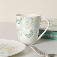 Service de table en porcelaine fine JC, 16 pièces, en porcelaine blanche, vaisselle en céramique pour cadeau de mariage