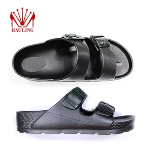 Pantoufles d'extérieur légères en EVA imperméables pour femmes pour l'hiver Antidérapant Open Toe Design Plate-forme Style Plat Imprimé Rembourré - Product Image 3