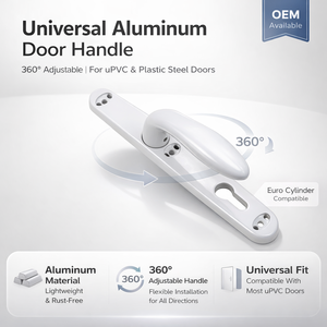 Manijas <span class=keywords><strong>de</strong></span> Puerta Ajustables <span class=keywords><strong>de</strong></span> Aluminio con Cerradura <span class=keywords><strong>de</strong></span> Alta Calidad, Diseño Nuevo, Precio Económico, Venta al Por Mayor en China - Product Image 4