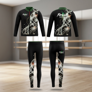 Chándal Sublimado Personalizado, Chaqueta y Pantalón de Calentamiento para Animadoras, Ropa de Práctica de Porristas, Calentadores de Equipo, Waseem Impex Dacnewear - Product Image 3