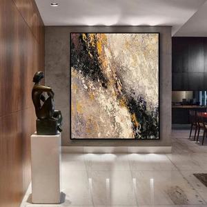 Pintura Moderna en Lienzo, Estilo Wabi Sabi, Naturaleza Muerta Hecha a Mano, Arte de Pared para Decoración del Hogar, Pintura Abstracta Grande con Textura 3D, Arte Estético - Product Image 2