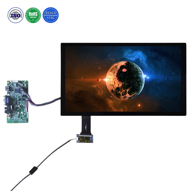 CSOT 15.6 Inch FHD 1080P LVDS TFT LCD Display 1920*1080 IPS LCD Module Screen Capacitive Touch Panel Driver Board 40-Pin Plug