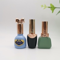 Bouteilles de vernis à ongles en gel UV fantaisie pour la mode, flacons en verre vides de 15 ml