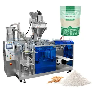 Prezzo di fabbrica Premade Bag macchine per l'imballaggio della farina Emballage Doypack riempimento caffè latte sacchetto automatico macchina imballatrice in polvere
