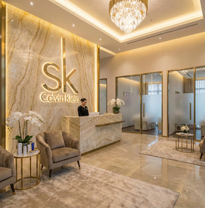 Insegna LED 3D in Metallo Retroilluminata EZD per Salone di Bellezza di Lusso Moderno, Insegna da Parete per Boutique - Product Image 6