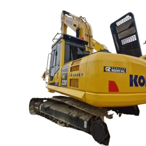 El 90% de las nuevas excavadoras de orugas PC220 usadas de Komatsu se venden a bajo precio - Product Image 1