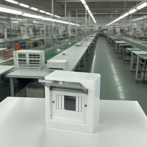 แผงจำหน่ายโลหะ PDB แบบ4ทางกล่องเบรกเกอร์อุปกรณ์ไฟฟ้า Mcb ได้รับการรับรอง3C ใหม่ - Product Image 2