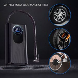 Compresor de Aire Eléctrico para Auto de 12V de Alta Precisión, Inflador de Neumáticos Portátil de ABS, Bomba Inflable Electrónica de Inflado Rápido para Auto - Product Image 2