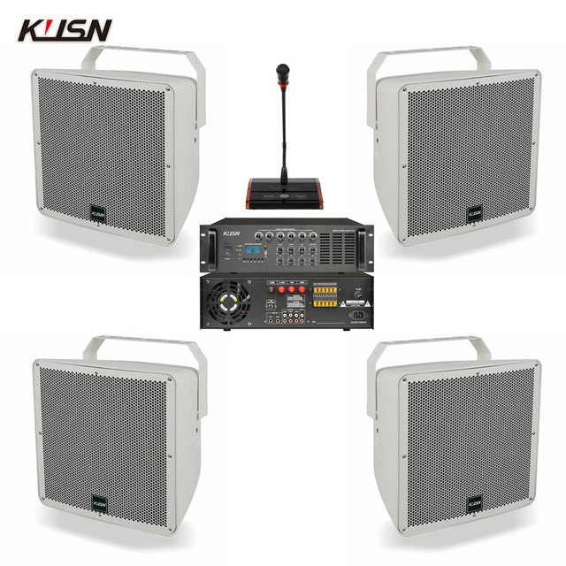 12" Outdoor Large Horn PA System Speaker IP55 Weatherproof Stadium 70V 100V 8 Ohm 300 Watt Music Broadcast System