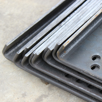 Grillage métallique perforé, filtre en maille métallique, maille en métal coulé avec services de pliage, découpe et soudage