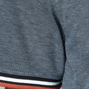 New Design <b>Striped</b> Placket Short Sleeve Polo <b>Shirt</b> For Men - Product Image 6