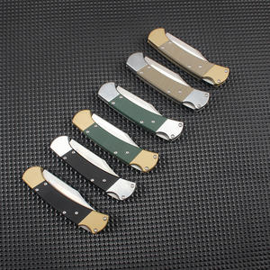 Cuchillo Plegable Multifuncional BUK-112 de Alta Calidad al por Mayor de Fábrica, Cuchillo de Supervivencia Afilado para Campamento al Aire Libre con Mango G10 - Product Image 5