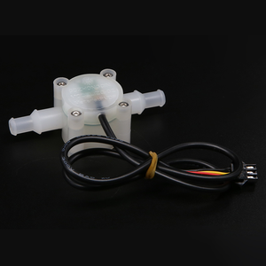 Débitmètre à effet Hall DIJIANG ZQ-01 ZQ-02 en PVDF, capteur de débit de liquide chimique, acide, vinaigre, compteur à turbine - Product Image 6