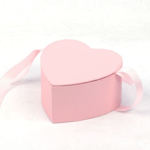 Small Heart Shaped Gift With Ribbon Candy New Year Gift <b>Wedding</b> Chocolate Packaging <b>Box</b> - Product Image 5
