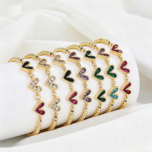 Wholesale HD Jewelry Hit Design Gold Plated Set 18k Plated Gold Fashion Jewelry <b>Bracelet</b> Et <b>Bracelets</b> for Women - Product Image 6