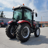 Nouveau design, vente chaude : Tracteur à roues Chalion 80hp, 90hp, 100hp, 110hp, 120hp, 140hp avec cabine climatisée, disponible à la vente