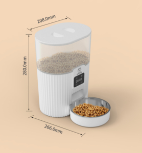 Hot Sale Automatic Cat Dog Pet Food <strong>Feeder</strong> <strong>Button</strong> Timed 3L Capacity Quantitative Food Output Smart Pet <strong>Feeder</strong> - Product Image 4