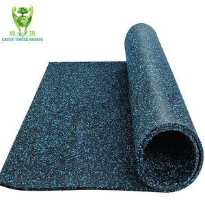 Rouleaux de revêtement de sol en rouleau de <span class=keywords><strong>caoutchouc</strong></span> résistant 3-12mm personnalisés Certification de qualité <span class=keywords><strong>Tapis</strong></span> de sol de protection pour salle de musculation <span class=keywords><strong>Caoutchouc</strong></span> - Product Image 3