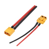 Prise XT60 avec fil, rallonge XT30 mâle-femelle, connecteur ESC XT90, prise de batterie au lithium ESC, haute intensité