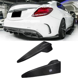 Alerones Laterales Traseros Estilo F, Faldones, Divisores y Aletas para Mercedes Benz W205 C43 C63s, Nuevo - Product Image 5