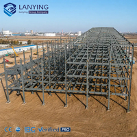 Bâtiment d'entrepôt préfabriqué en structure métallique pour la fabrication avec services intégrés et conception personnalisée