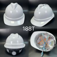 Casque de sécurité industriel ZHEDA 188T en ABS résistant aux chocs, avec bandeau réglable, couleur personnalisable, haute résistance pour