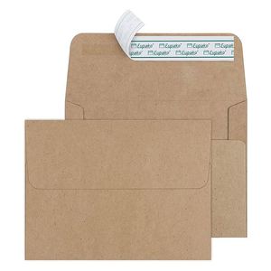 Enveloppes en papier kraft brun personnalisées avec logo pour emballage cadeau, tailles A4, A5, A6, F4, C3, pour envoi postal, marque personnalisée, vente en gros - Product Image 2