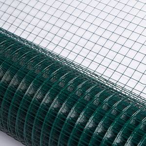 1,8 m x 18m Soldado 3x3 Agujero cuadrado 2,0mm Alambre Recubierto de PVC Rollo de valla de malla de alambre soldado - Product Image 3