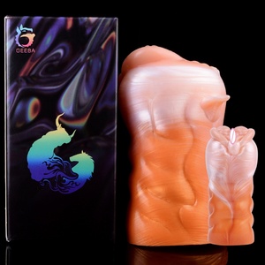 Copa de Masturbación GEEBA con Diseño de Zorro de Fantasía, Masturbador de Bolsillo de Silicona Suave, Simulador de Vagina Realista, Ejercitador de Pene, Juguetes Sexuales para Hombres - Product Image 4