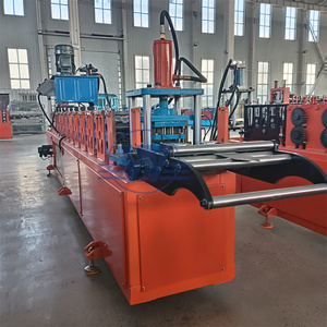 Fully Automatic Supermarket Warehouse <b>Storage</b> Rack Upright Beam Pallet Shelf Rack Panel Roll Forming Machine - Product Image 6