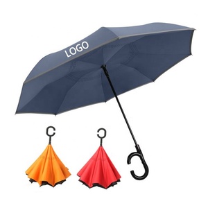 Parapluies de golf de marque promotionnelles de luxe de grande taille, coupe-vent, logo personnalisé, coupe-vent d'extérieur de haute qualité - Product Image 4