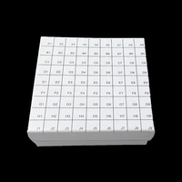 Lab and Medical Laboratory Cardboard Cryogenic Storage Box for Cryovial Tube 25 36 49 50 81 100 Wells