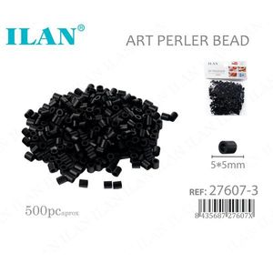 Perline Ilan Art Perler 5x5mm Nere 500 Pezzi per Lavori Creativi - Product Image 1