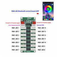 Support de charge pour jeux d'arcade avec lumière LED pour manette, encodeur USB, kit RGB DIY pour PC