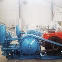 Pompe à boue triplex BW250 alimentée par un moteur diesel pour le forage de puits d'eau, pompe à piston haute pression, exploration géologique