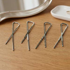 AA0195 Stainless Cross <b>pin</b> for T'shirt | Stainless Steel Crochet Cross <b>Pins</b> Simple Style Durable for <b>Sewing</b> Craft Projects - Product Image 2