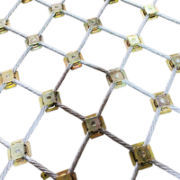 Filet de protection flexible en treillis de fil d'acier galvanisé haute résistance pour levage, isolation et découpe, soudable