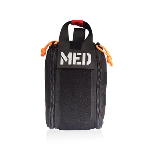 Forniture di pronto soccorso edc per kit sof 149 pezzi di sopravvivenza kit di pronto soccorso custodia a spirale cavo trauma kit di supporto per poggiatesta