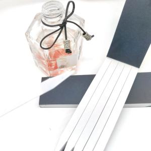 Weiße benutzer definierte Parfüm-Teststreifen Aromatherapie-Duft teststreifen Ätherische Öle <span class=keywords><strong>Test</strong></span> tester Papierst reifen - Product Image 1